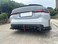 Vente flash Kit carrosserie en fibre de carbone G22 G23 425i 430I pour BMW Série 4 Kit carrosserie en fibre de carbone Becquet avant Diffuseur arrière Spoiler