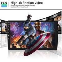 Tablet Stereo Universal Double Din Android 15 9 Inch 10 Inch untuk Radio Mobil Video TS10 Android Player dengan Kamera 360