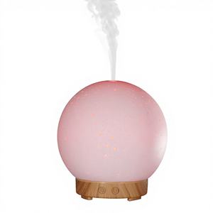 White Ceramic Aroma Diffuser 0.5L Ultrasonic Essential Oil <b>Humidifier</b> Home Office Desktop Use - Product Image 5