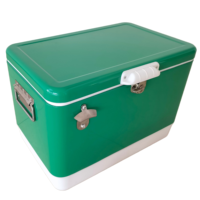 Glacière isotherme métallique personnalisée 30L/40L/50L pour usage extérieur, idéale pour aliments et boissons
