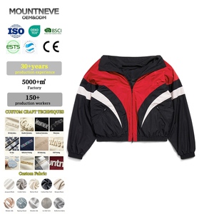 Custom Men's Jacket Motorsport Inspired Vintage Racing Retro Windbreaker Contrast Panel Oversized Streetwear Lightweight <strong>Coat</strong> - Product Image 1