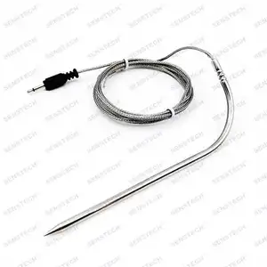 High Quality Food Temperature Probe with Aluminum Handle & 3.5mm Stereo Jack