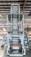 Machine d'extrusion de film soufflé multicouche de CX-ABC-1600 mm, machine fabrique film plastique pour agricole