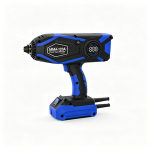 ชุดเชื่อม MMA-120 แบบพกพา พร้อมหน้ากากเชื่อม ถุงมือ ที่หนีบสายดิน อิเล็กโทรด 120A แรงดันไฟฟ้าคู่ สำหรับใช้ในบ้าน - Product Image 5