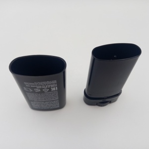 Bâton de crème solaire ovale en PP, blanc et noir, récipient de déodorant, 5g, 15g, 40g, 50g, 75g, Offre Spéciale - Product Image 4