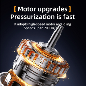 Inflador de Neumáticos Inalámbrico Ultra Silencioso de 35dB, 150PSI, 50L/min, 3000mAh, Bomba de Aire Portátil con Apagado Automático Rápido en 45s, Silencioso y de Lujo para Auto y Bicicleta - Product Image 3