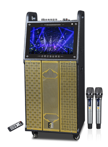 Groot Scherm Luidspreker 15 "Bas <span class=keywords><strong>Subwoofer</strong></span> Draagbare Party Dj Draadloze Trolley <span class=keywords><strong>Speaker</strong></span> Met Draadloze Microfoon Thuis Karaoke - Product Image 4