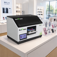 Printer UV Cerdas Mini A5 dengan Printhead DX7 untuk Bisnis Kecil Casing Ponsel