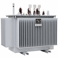 Transformateur immergé dans l'huile à noyau métallique amorphe SH15-M-1000KVA, transformateur de distribution 10KV pour usage industriel