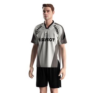 Camiseta de Fútbol con Cuello Polo y Corte en V, con Tecnología de Secado Rápido, Transpirable y Opciones de Material Personalizadas para Partidos de Fin de Semana - Product Image 2