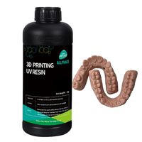 Résine pour modèle dentaire imprimable en 3D avec une excellente précision de taille, 385nm 405nm, imprimante 3D LCD DLP de haute qualité