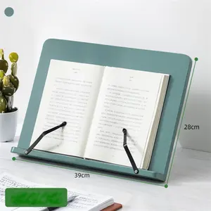 カスタム軽量竹製木製コーランスタンドブックホルダーポータブルモダン調節可能ブックスタンド読書用 - Product Image 3