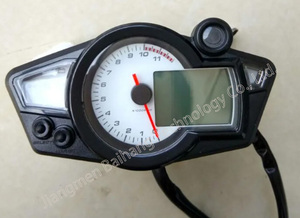 Indicador de combustible digital de fácil instalación medidor de horas odómetro tacómetro para Koso RX1N CFMoto <span class=keywords><strong>CF</strong></span> <span class=keywords><strong>650NK</strong></span> - Product Image 5