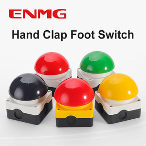 ENMG Pedal Mano <span class=keywords><strong>Clap</strong></span> Interruptor EFAK Cabeza de hongo esférica Interruptor de botón de parada de emergencia Autobloqueo y autorreinicio - Product Image 3