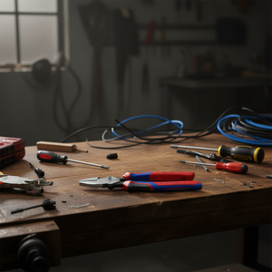 Alicates de liniero Knipex 09 12 240 con punta dura de 3.0 mm (1/8 de pulgada) - Product Image 2