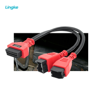 Para Autel Chrysler 12 + 8 Cable de programación FCA Adaptador de autorización automática con lector de código de garantía de 1 año y conector de derivación