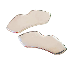 Produits de massage facial en acier inoxydable, outil de sculpture Gua Sha - Product Image 3