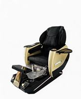 Fauteuil de massage électrique réglable Canboth pour pédicure, avec spa sans tuyauterie et bain à bulles, idéal pour salon de manucure