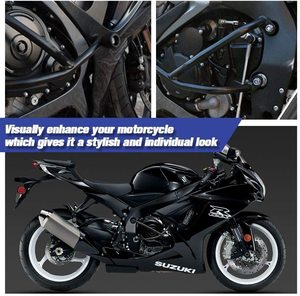 XXUN moto accessoires Crash Bar moteur garde pare-chocs pour Suzuki GSXR600 GSXR750 2006 2007 2008 2009 2010 - Product Image 4