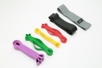 Kit d'accessoires Pilates tout-en-un : Tapis, Bandes, Anneau, Poids (5 pièces) pour la maison et le studio – Vente en gros, personnalisation OEM disponible
