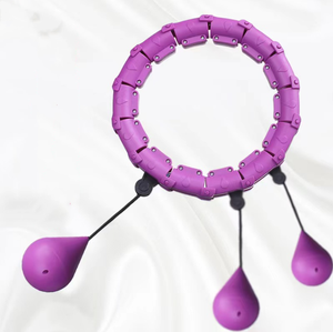Aros de Hula Inteligentes con Peso para Abdomen, Aro de Fitness Desmontable con Nudos, Aros con Peso para Adultos, Pérdida de Peso - Product Image 3