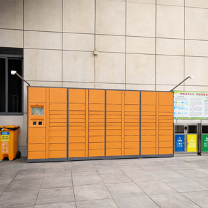 भारी शुल्क लॉक और वेदरप्रूफ डिजाइन के साथ मजबूत सुरक्षा पार्सल कैबिनेट - Product Image 3