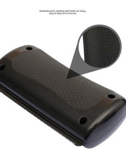 KingHon di buona qualità capelli di cavallo rimuovere spazzola raschietto sudore personalizzato pettine al <span class=keywords><strong>Curry</strong></span> per la toelettatura - Product Image 2