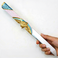 Delta Force: Hawk Ops Dark Star Knife Senjata Legendaris Bahan Busa Mainan Cosplay Prop untuk Usia 5+ Unisex