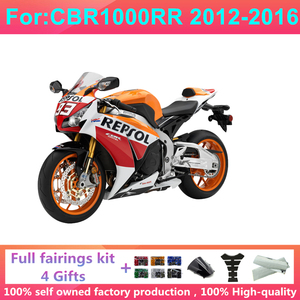 ชุดแฟริ่งมอเตอร์ไซค์แบบเต็มคิท สำหรับ HONDA CBR1000RR CBR <span class=keywords><strong>1000RR</strong></span> ปี 2012 <span class=keywords><strong>2013</strong></span> 2014 2015 2016 ชุดแฟริ่งครอบตัวถัง ZXMT - Product Image 6