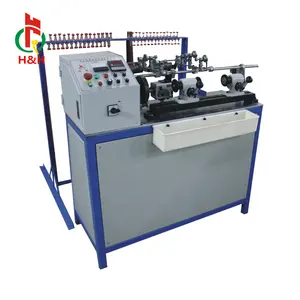 Henghui China supplier 2 head metal wire winding machine/braiding machine bobbin winder of high quality