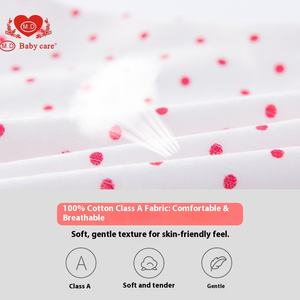 批发新生儿连身衣八件套涤纶登山套装0-1岁纽扣卡通外贸婴儿套装 - Product Image 3