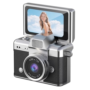 Cámara <span class=keywords><strong>de</strong></span> Llavero con <span class=keywords><strong>Pantalla</strong></span> <span class=keywords><strong>de</strong></span> 1.47 Pulgadas, Mini Cámara Digital Retro CCD HD, Videograbadora Pequeña - Product Image 2