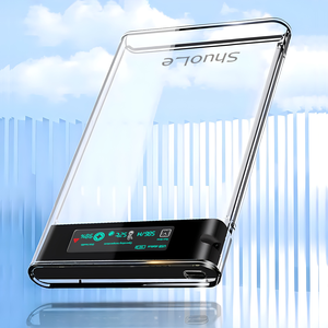 HDD-Gehäuse <span class=keywords><strong>2</strong></span>,5'' SATA zu Typ-C Festplattengehäuse für SSD HDD <span class=keywords><strong>Box</strong></span> USB C 3.<span class=keywords><strong>2</strong></span> Gen <span class=keywords><strong>2</strong></span> Gehäuse HDD-Gehäuse zur Überwachung der Festplattenzustand - Product Image 3