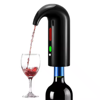Distributeur de vin et de whisky électrique portable unique, 1500 mAh, rechargeable par USB, pompe à liqueur froide pour usage domestique et hôtelier