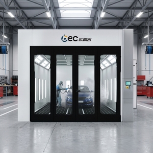 Cabine de peinture OBEC, ensemble complet, salle de peinture automobile avec système de filtration des gaz d'échappement et système de chauffage pour atelier de carrosserie automobile professionnel - Product Image 5