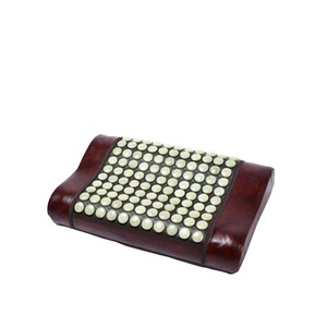 Popular algodón iones negativos turmalina Jade Cervical calefacción masaje almohada cuello masaje producto - Product Image 6