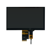 Écran LCD TFT 7 pouces lisible en plein soleil, FHD 800x480/1024x600, écran tactile capacitif IPS, panneau d'affichage TFT LCM 7''