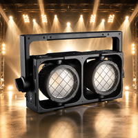 Projecteur de scène professionnel étanche 2x300W LED RVBA couleur + blanc chaud IP65