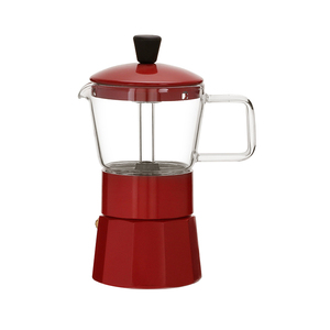Cafetera espresso Moka Pot de aluminio con estufa y cafetera espresso - Product Image 2
