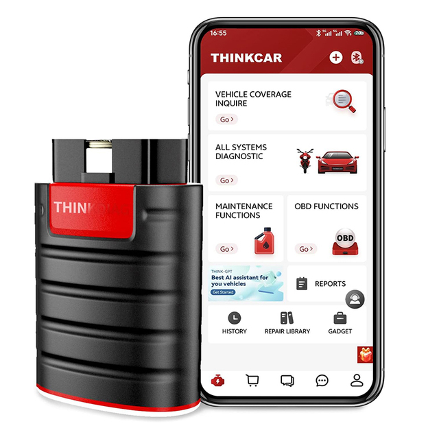 OBD2 Scanner All System Car Diagnostic Tool With 15 Resets 1 Year Update Fits For IOS Android