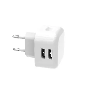 5V 12W Double USB Charging Android Phone Charger Travel Adapter Universal USB A Charge Phone Power Adaptor