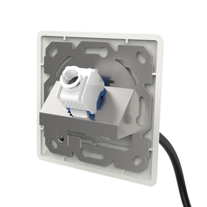 Wall montado 1/<span class=keywords><strong>2</strong></span> porto rede cabo placa Frame conjunto RJ45 Keystones Telecom peças - Product Image 2