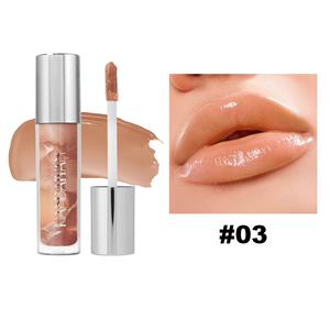 Brillo Labial Hidratante con Efecto Espejo y Vetas de Madera, Nuevo Tipo de Maquillaje, Brillo Labial Humectante - Product Image 3