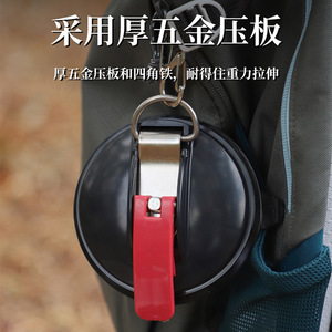 <b>Snap</b> <b>Hook</b> Vacuum Suction Cup Stainless Steel Outdoor Camping Car Tent Tarp <b>Hook</b> Luggage Strap Fastener Pet Use - Product Image 3