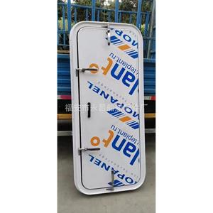 Puerta Industrial de Aluminio Resistente a la Intemperie para Yates y Cabina de Conductor, Diseño Hueco - Product Image 3