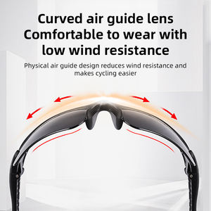 マルチカラーアンチスクラッチ安全自転車メガネサイクリングアウトドアライディンググラス - Product Image 3