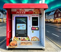 Distributeur automatique de pizzas en libre-service 24h/24, distributeur automatique de pizzas avec chauffage automatique pour les entreprises