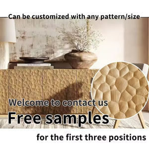 Panneau de meubles en bois massif écologique de haute qualité, texture naturelle, finition martelée, panneau en bois massif texturé - Product Image 5