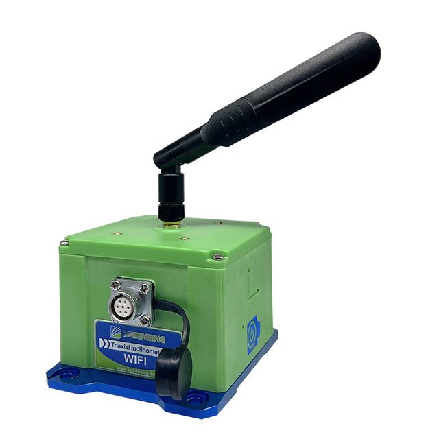 BWSENSING Wireless WiFi WF-WH500 Digital Sensor High Accuracy Dual Axis Inclinometer 0.003 Accuracy 0.0007 Resolution 30