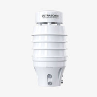 Sensor Kecepatan Angin Ultrasonik Anemometer Portabel Kecil Ekonomis 420mA 0-5V 0-10V RS485 Modbus Dengan Kompas Elektronik